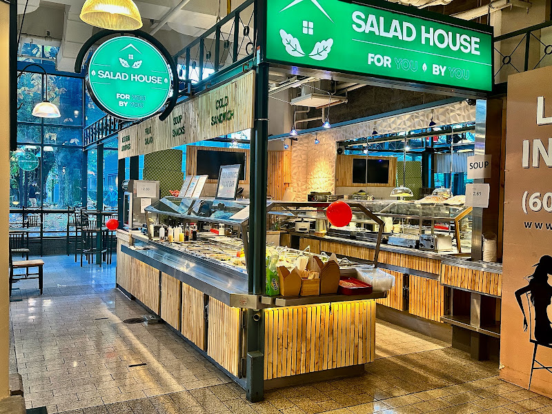 Salad House selection, from our Google listing